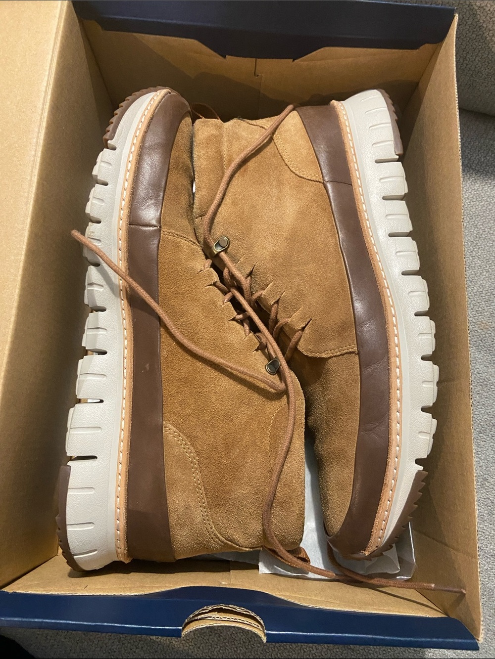 Cole Haan Grandsport Rugged Chukka Golden Honey Men’s Size 13